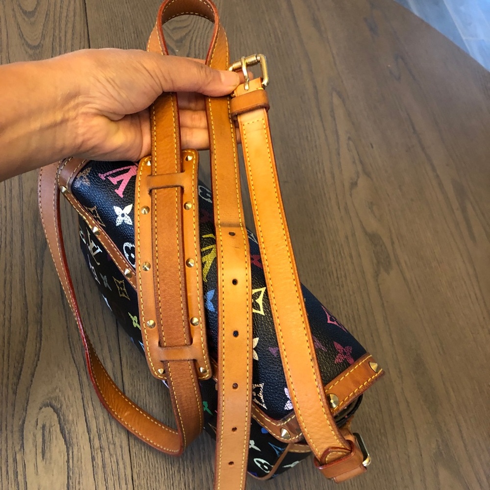 🌈RARE🌈 Louis Vuitton multi color Sologne Bag. - Picture 8 of 16